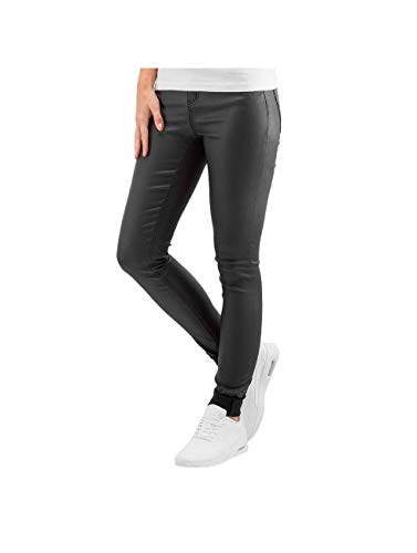 Pieces Pcjust pantaloni donna neri L/XL comodi