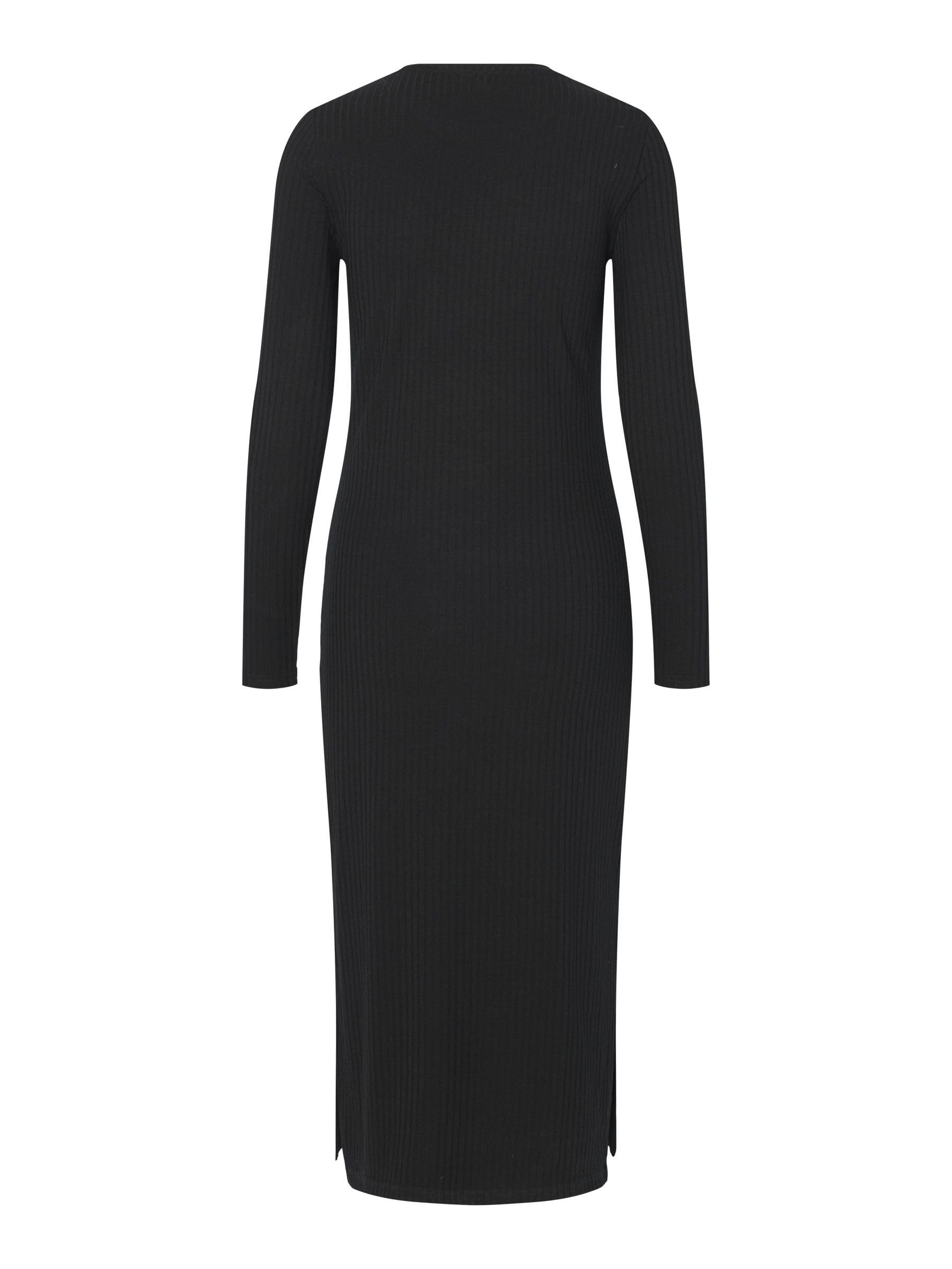 PIECES Kylie PCKYLIE abito midi donna maniche lunghe