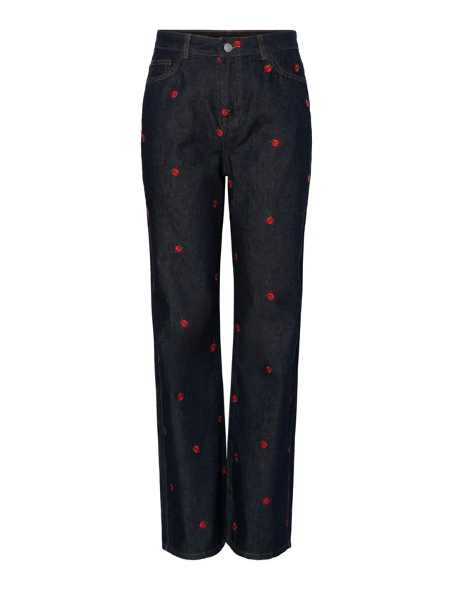 Pieces Pcjava HW Straight Jeans BC jeans donna 42-44 cotone