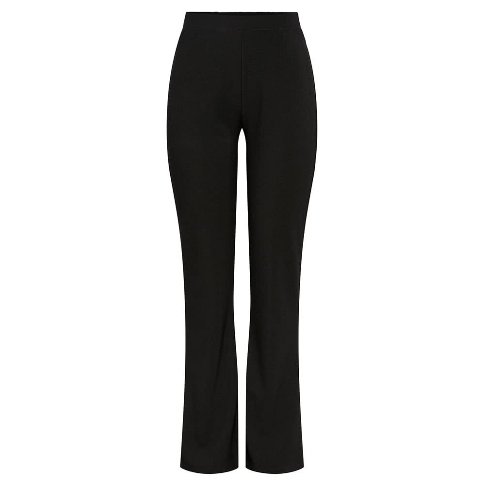 Pieces Pantaloni Donna Nero XS Uso Quotidiano