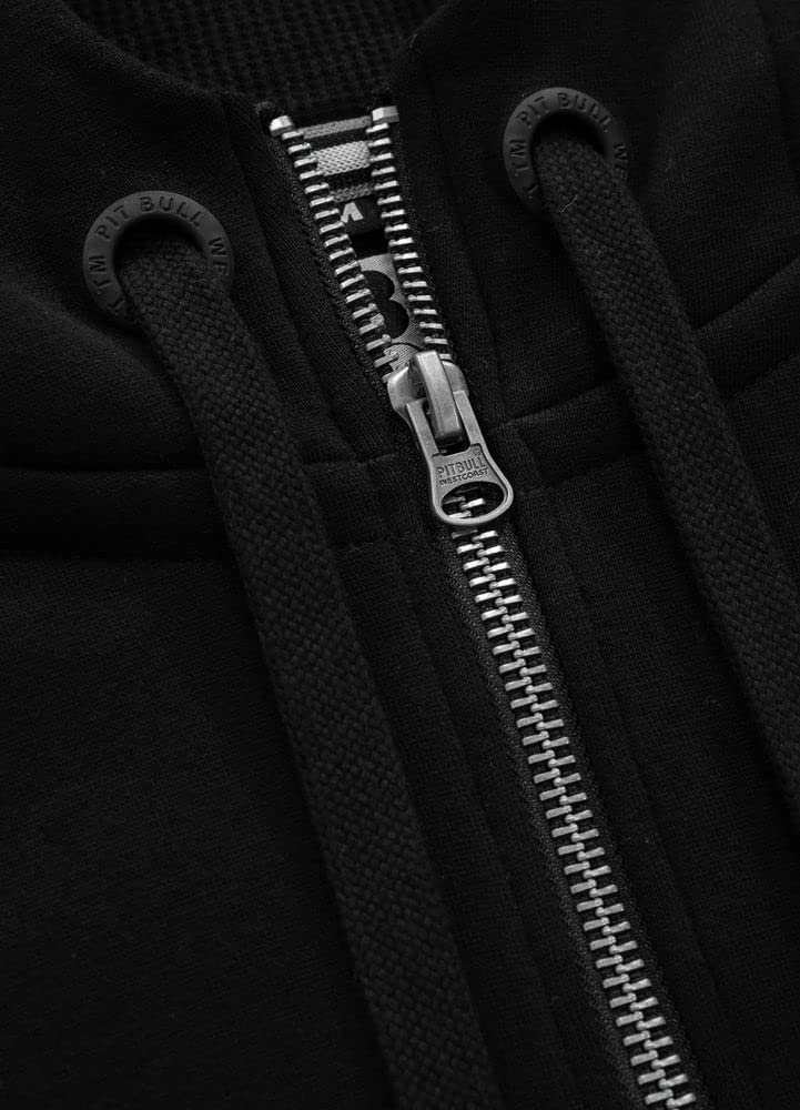 Pit Bull West Coast Hilltop felpa con zip in cotone taglia M