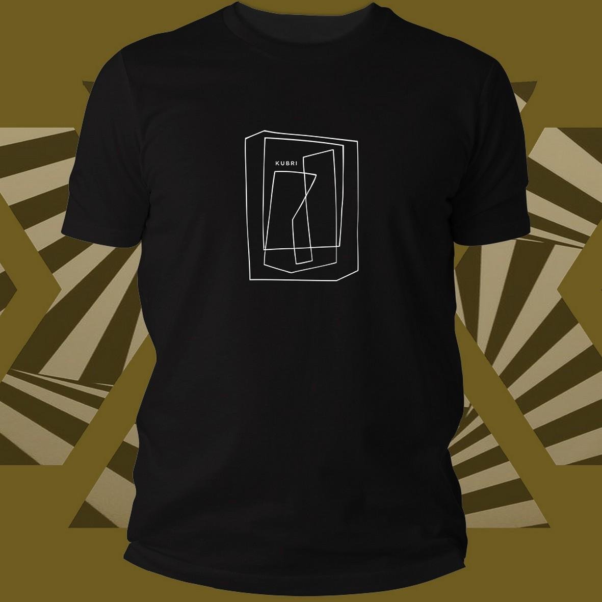 Kubri White Logo t-shirt cotone organico stampa bianca