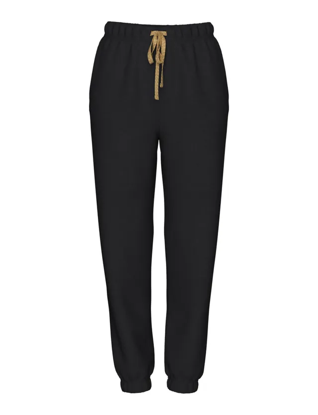 Pieces Pcchilli HW Heart joggers donna XS neri cotone