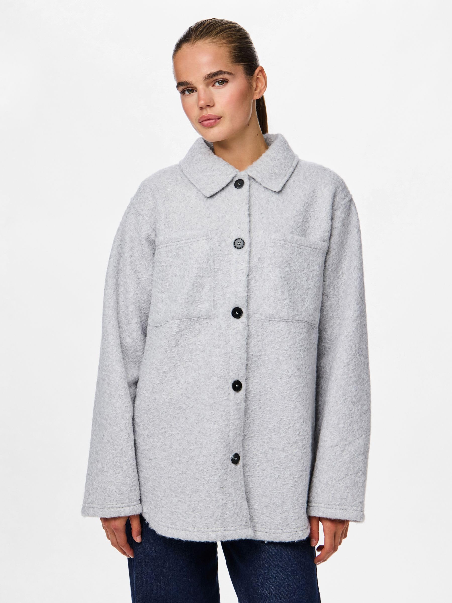 Pieces Pcoline Shacket giacca donna L sopracamicia