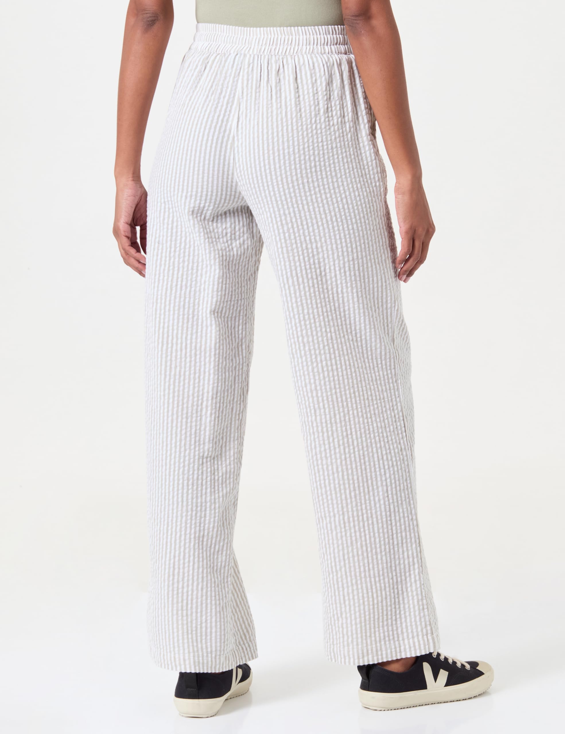 Pieces Pcsally HW Loose String Pant Noos pantaloni donna larghi