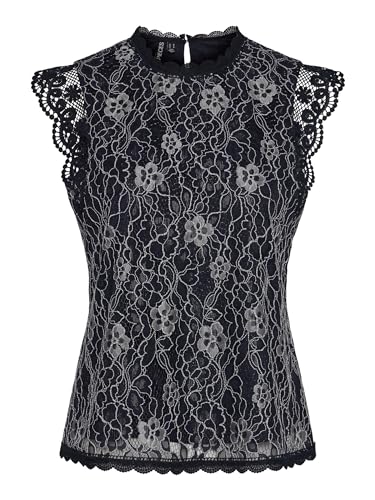 Pieces Pcolline top donna taglia XS pizzo senza maniche