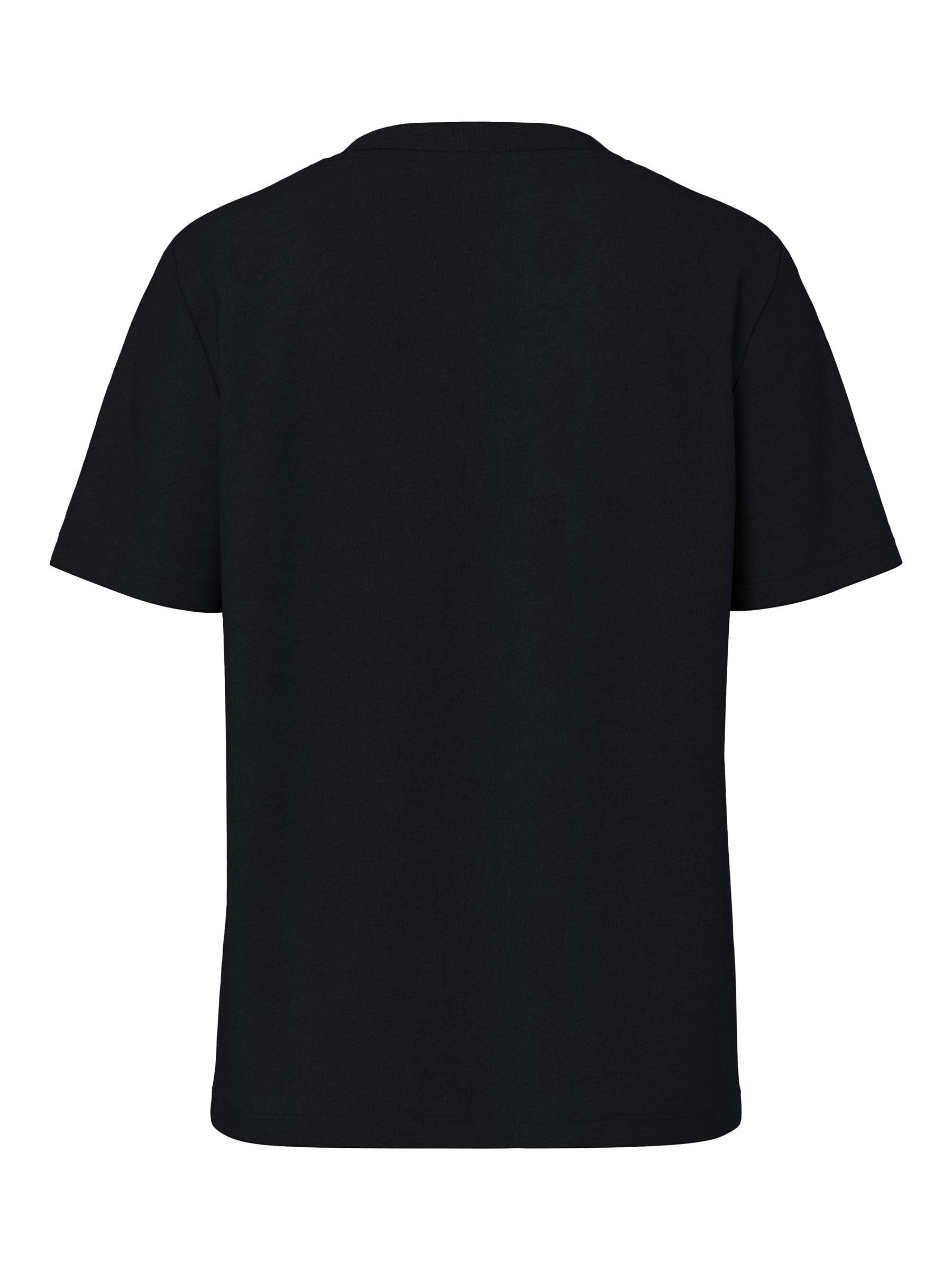 Pieces Pcria Cotton t-shirt donna XL nera in cotone bio