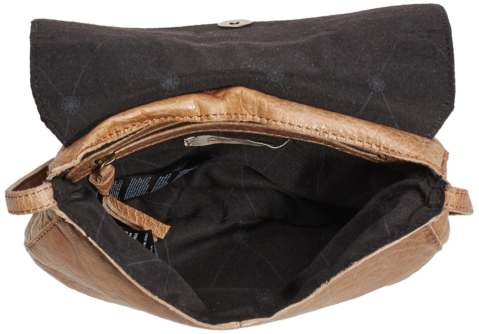 Pieces Pcjakarta Borsa Cross Pelle Donna Nera Borchie