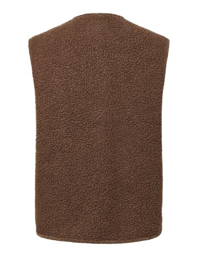 Pieces Pcanastacia Teddy Vest BC gilet donna teddy