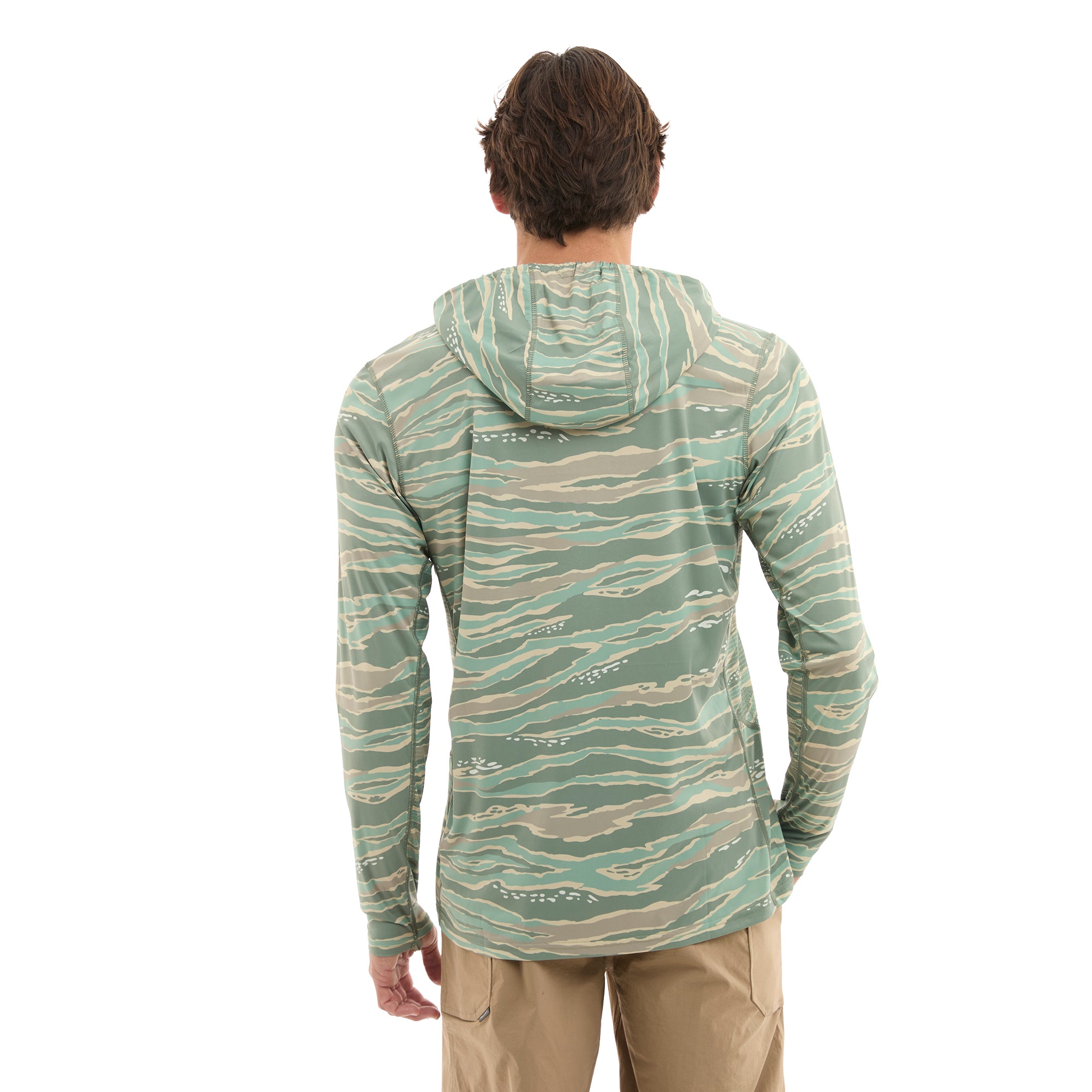 Pelagic Vaportek maglia pesca uomo mangrove UPF 50+