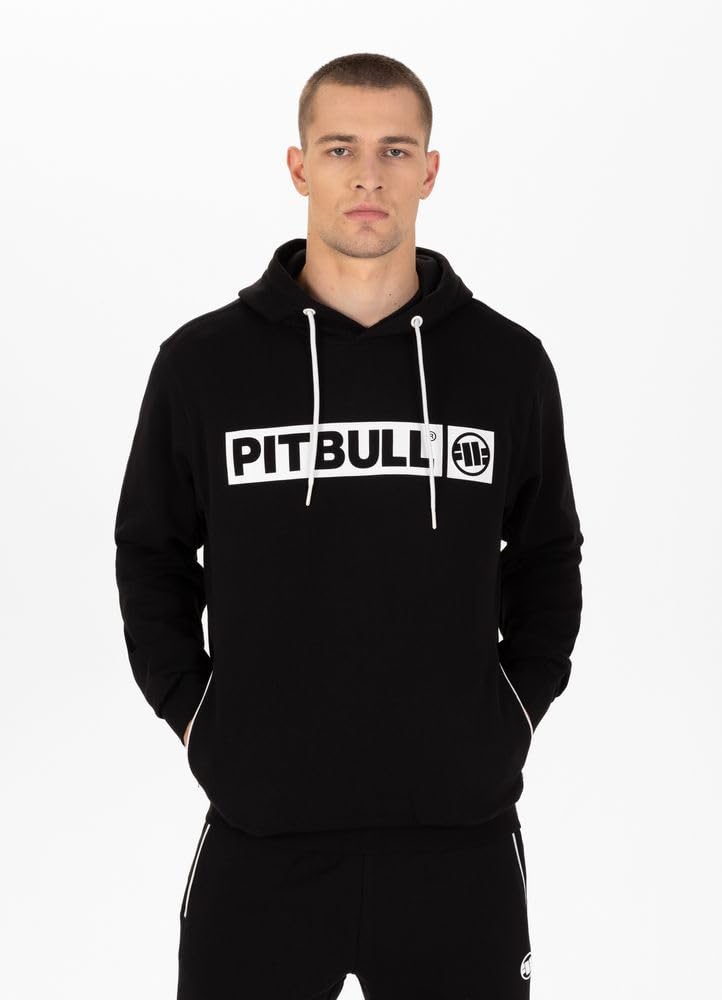 Pit Bull West Coast Terry Hilltop felpa cappuccio XL in cotone