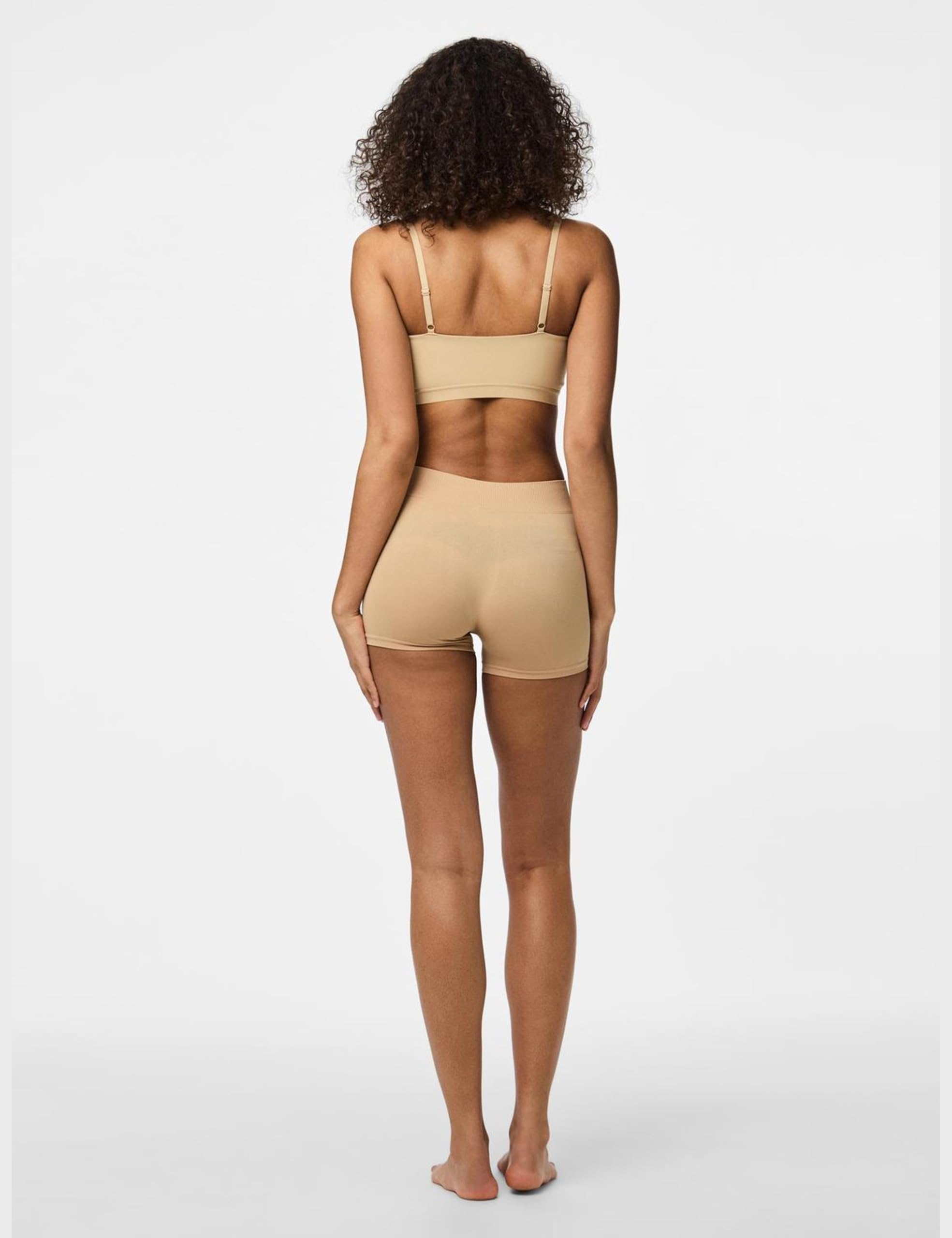 Pieces Pclondon Mini Shorts shorts donna beige Nature