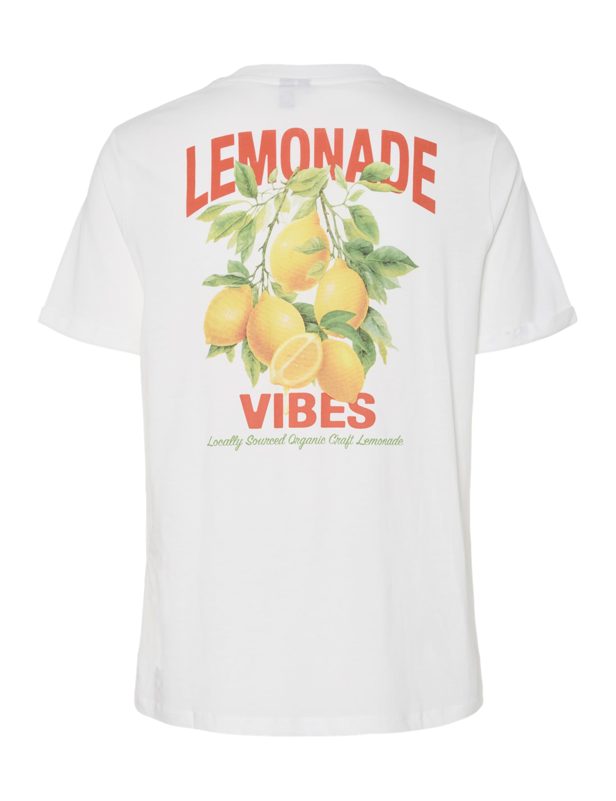 PIECES Pcfib SS t-shirt stampata bianco taglia M
