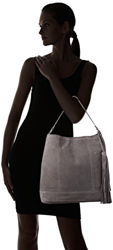 Pieces Pcpeloa Suede borsa a mano donna camoscio