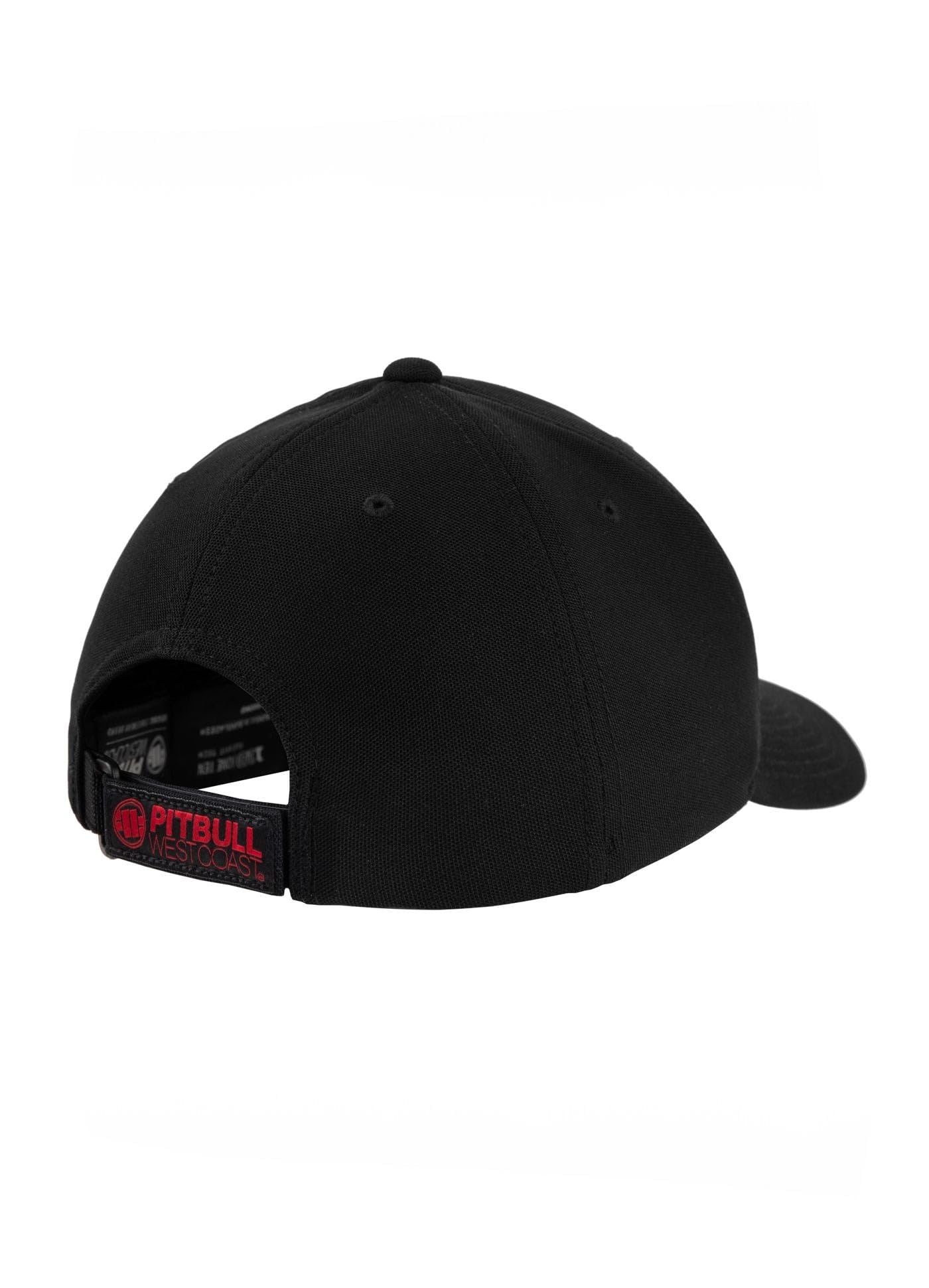 Pitbull Classic Seascape cappellino nero rosso flexfit