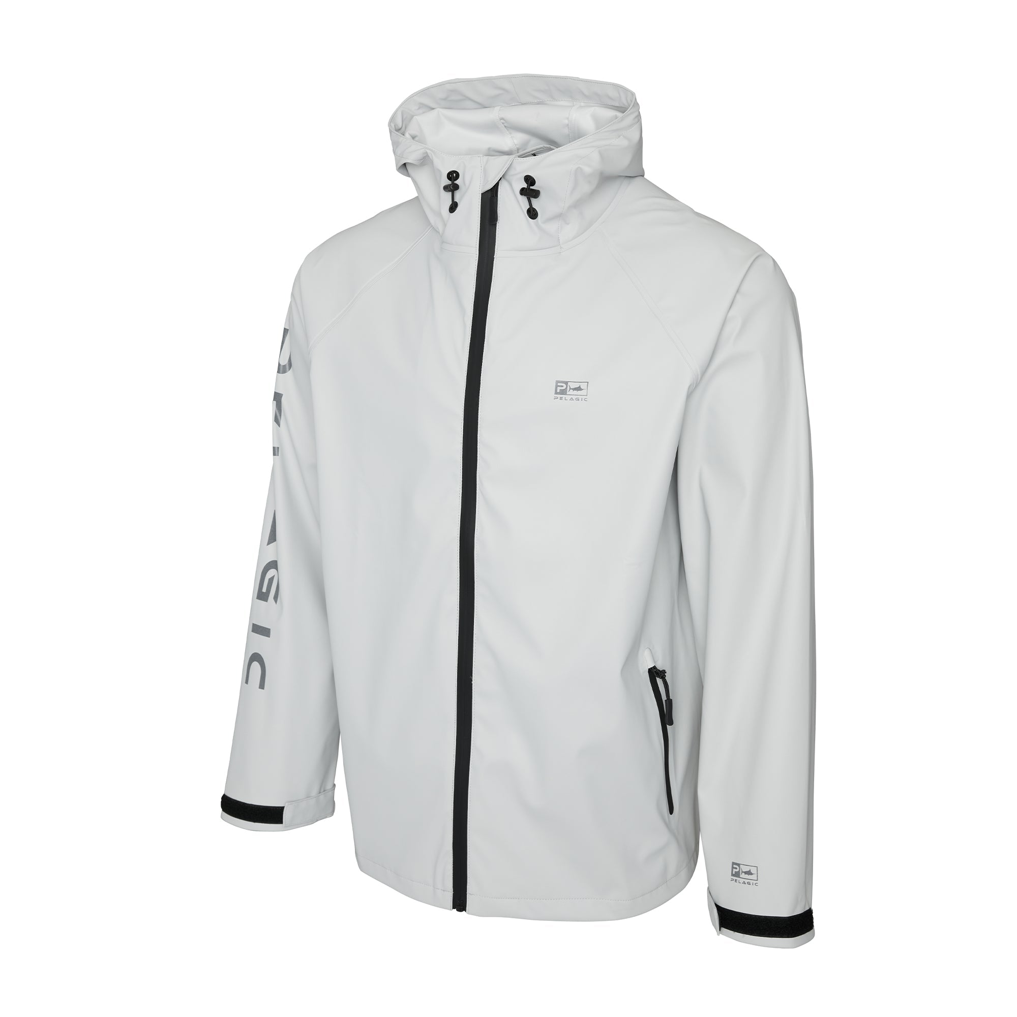 PELAGIC Chubasco giacca antipioggia uomo grigio chiaro