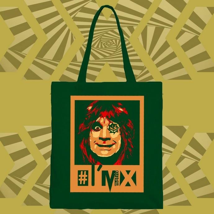 Matrix Music Store I’m X Ozzyx 2 shopper cotone organico