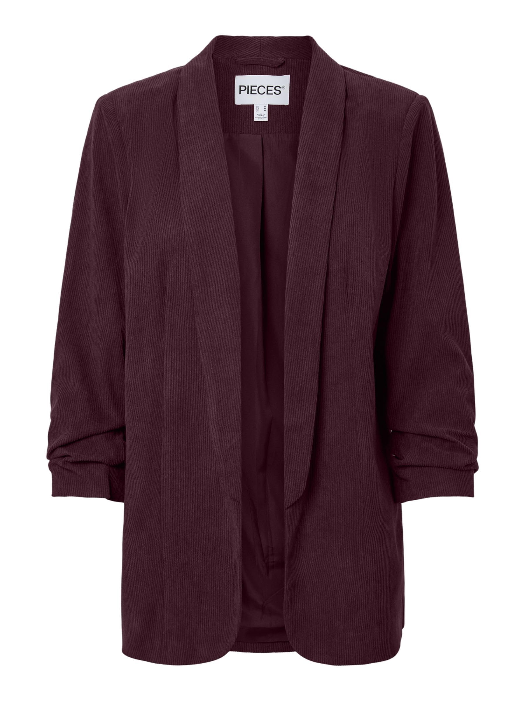 Pieces Pcbosella 3/4 Corduroy Blazer donna velluto