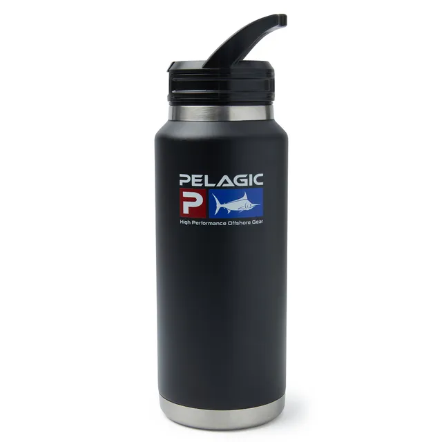 Pelagic 36oz Borraccia Termica Nera Acciaio