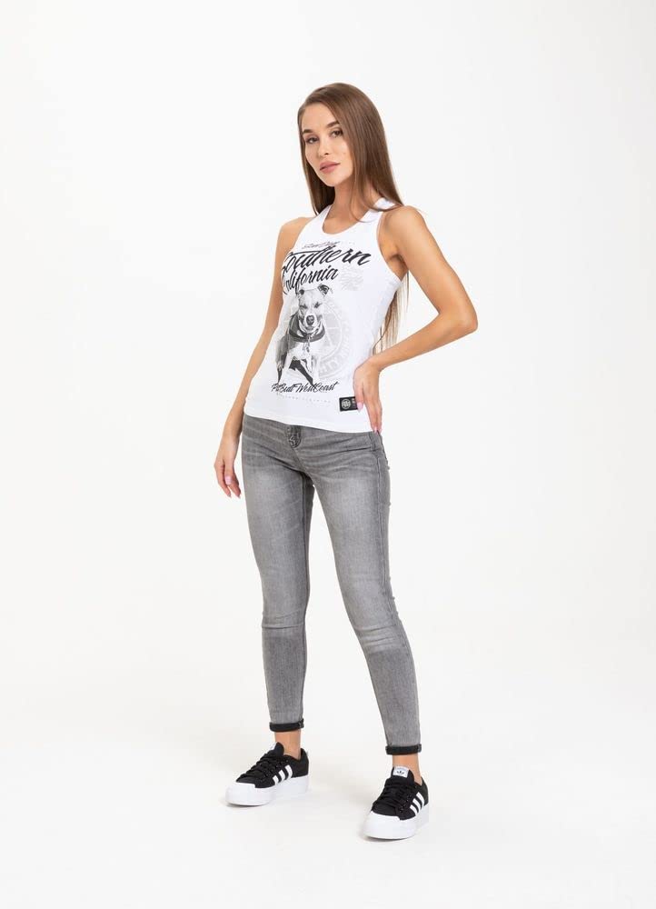 Pit Bull West Coast Slim Fit So Cal 18 canotta donna S