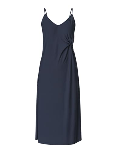 Pieces Pcanora Strap Midi Dress vestito donna S oro