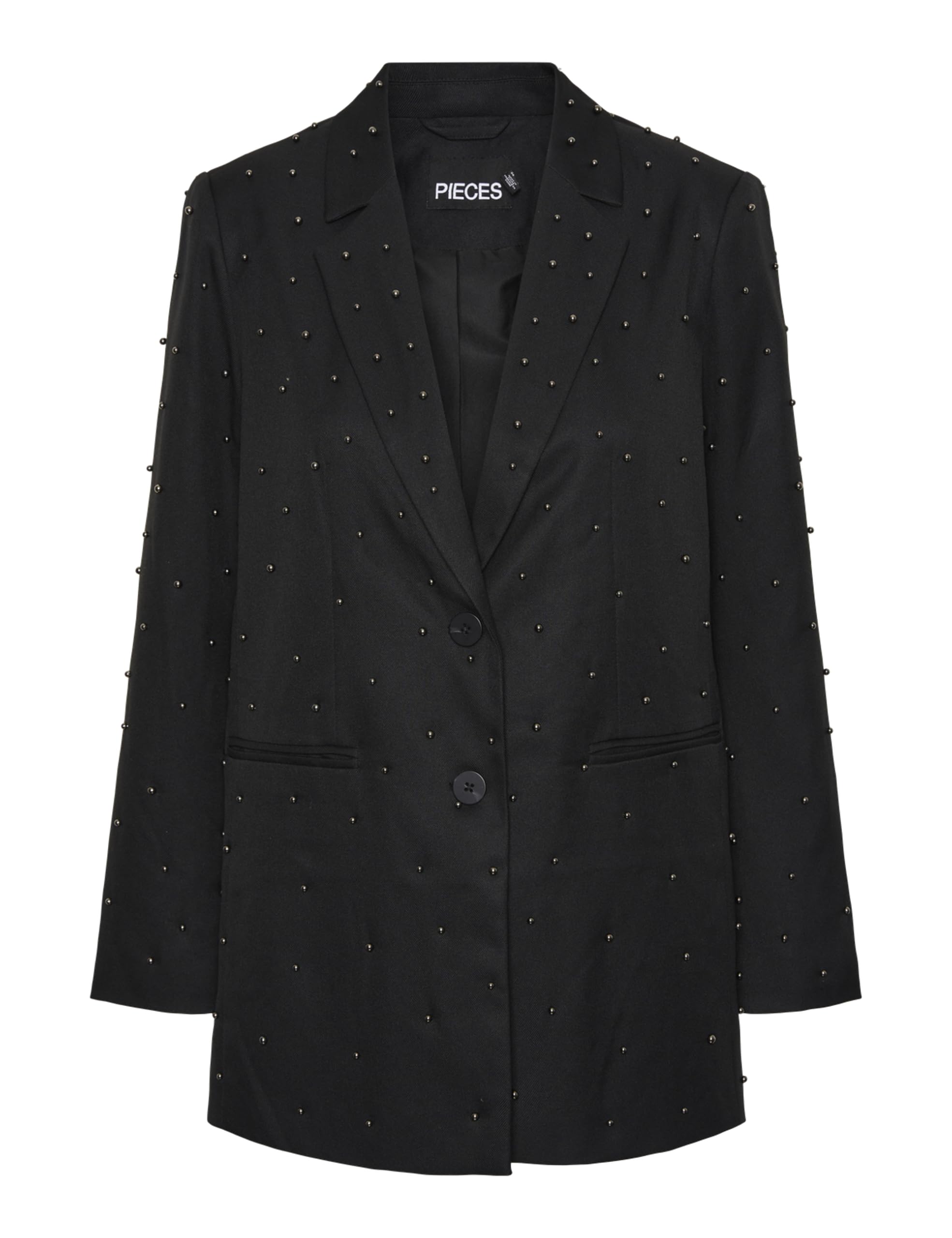 Pieces Pcru LS Embelish blazer donna L nero