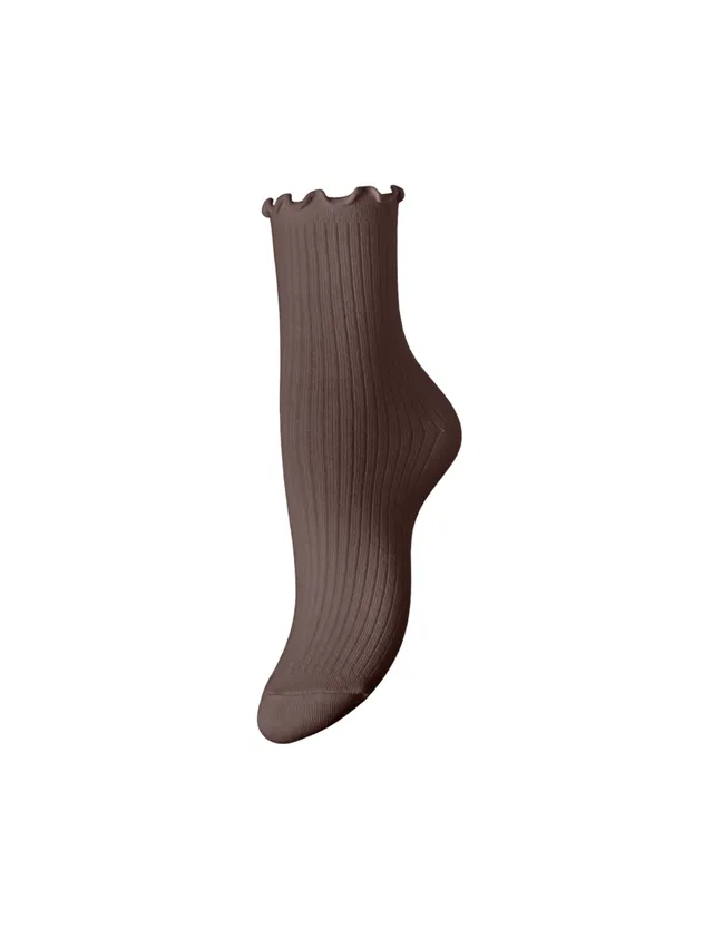 Pieces Pcafia Socks Noos calzini donna Hot Fudge