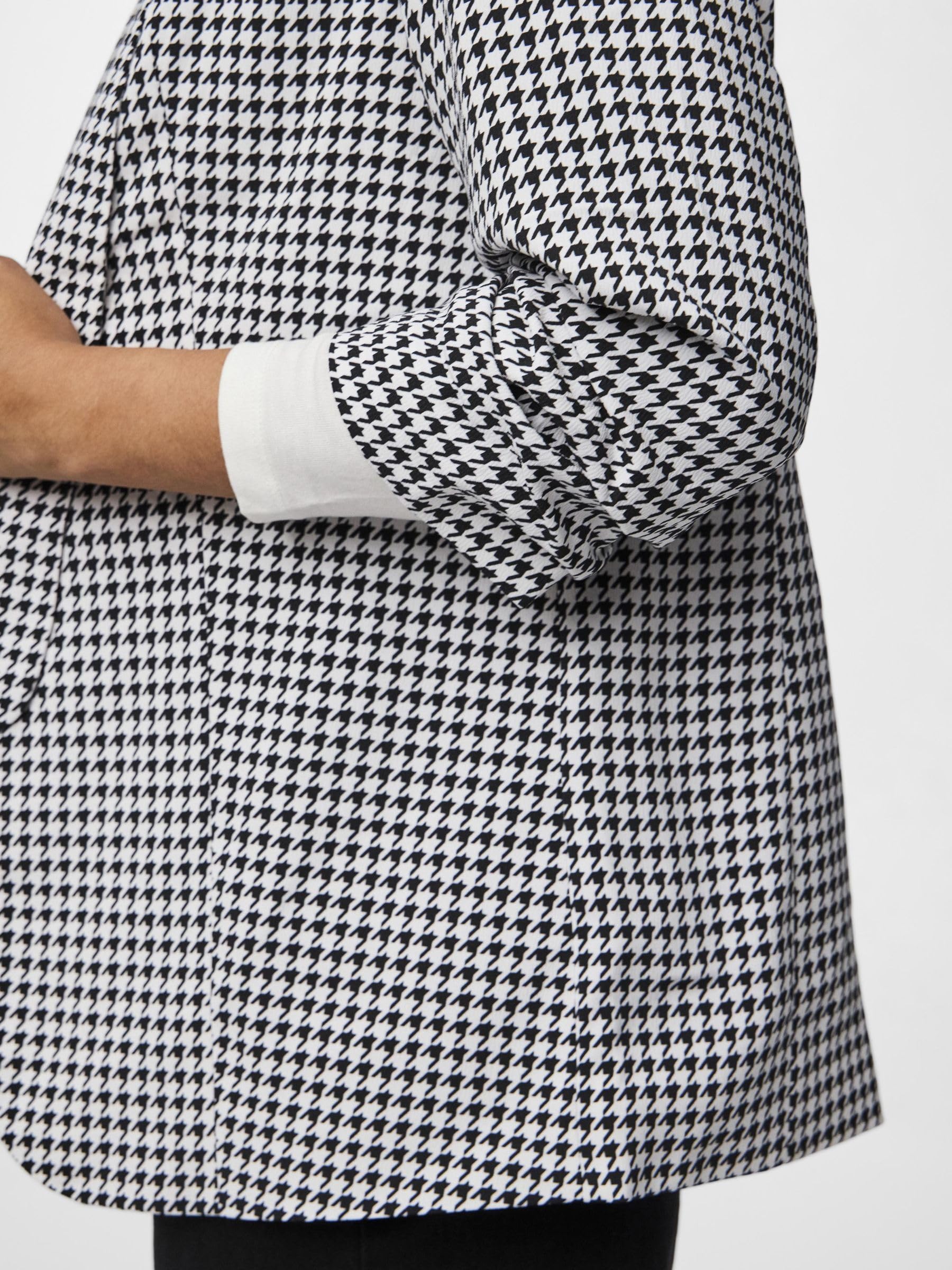 Pieces Pcbosella Blazer Manica 3/4 Stampato XL