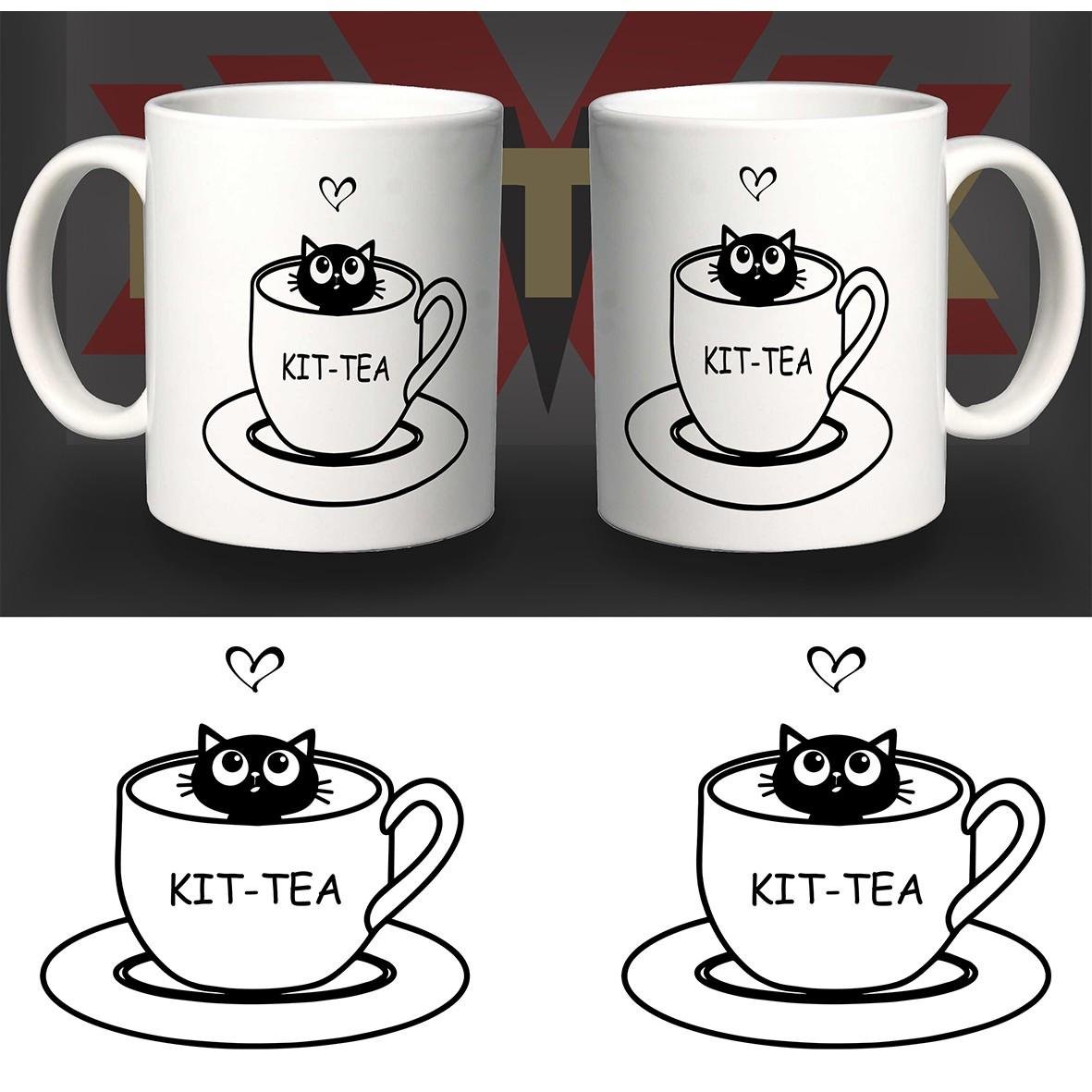 Matrix Music Store Pet-Mug Kit Tea tazza ceramica 8,2 cm