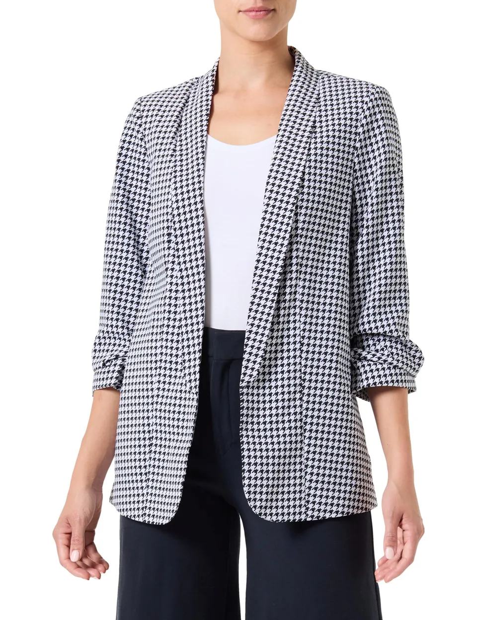 Pieces Pcbosella Blazer Manica 3/4 Stampato XL