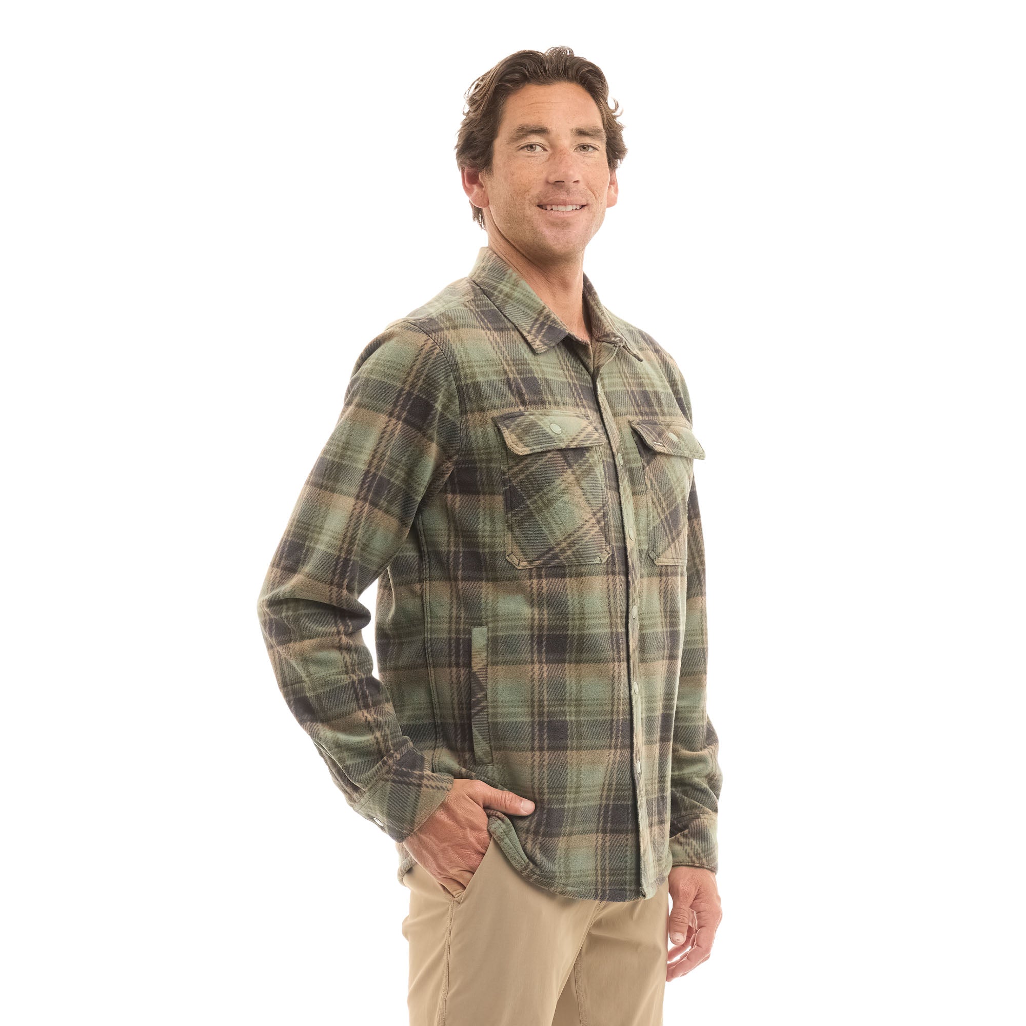 Pelagic Keeper Camicia Pile Uomo Mangrove riciclato