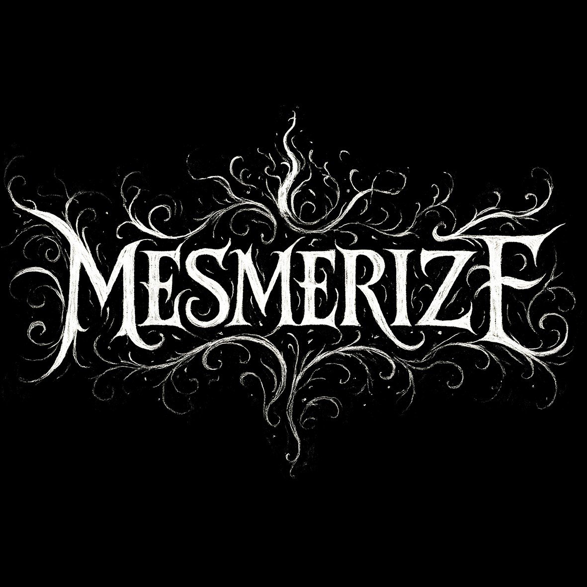 Mesmerize Logo t-shirt cotone organico stampa digitale