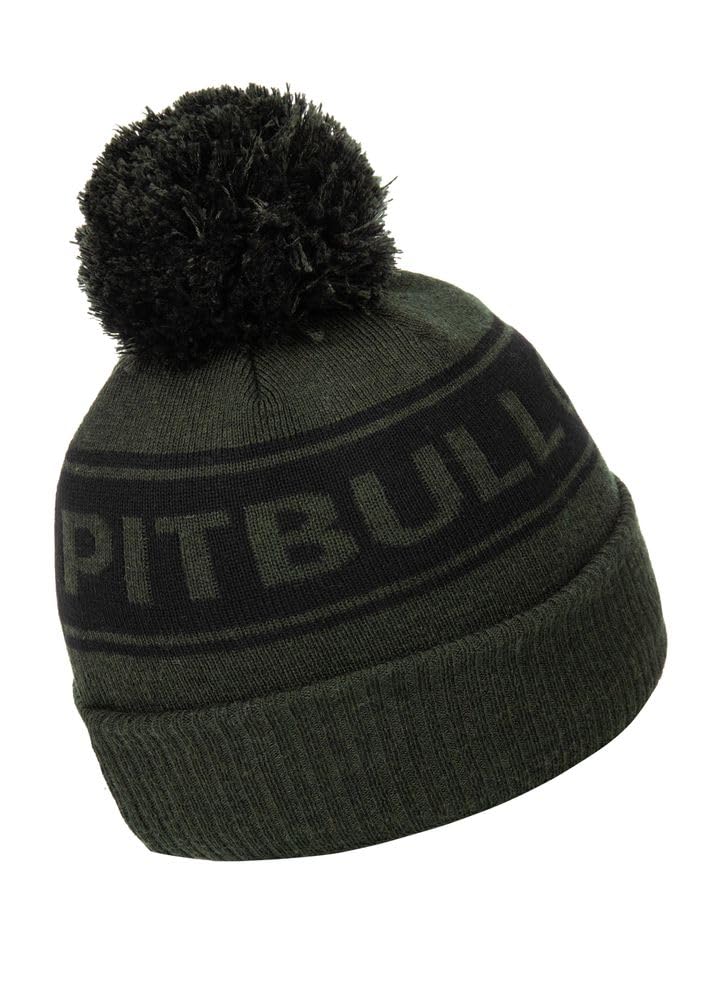 Pit Bull West Coast Vermel berretto invernale acrilico