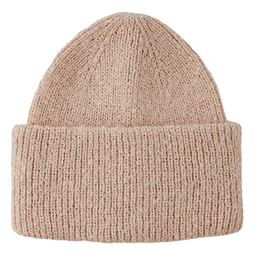 Pieces Pcpyron Lurex Hood berretto donna rosa lurex argento