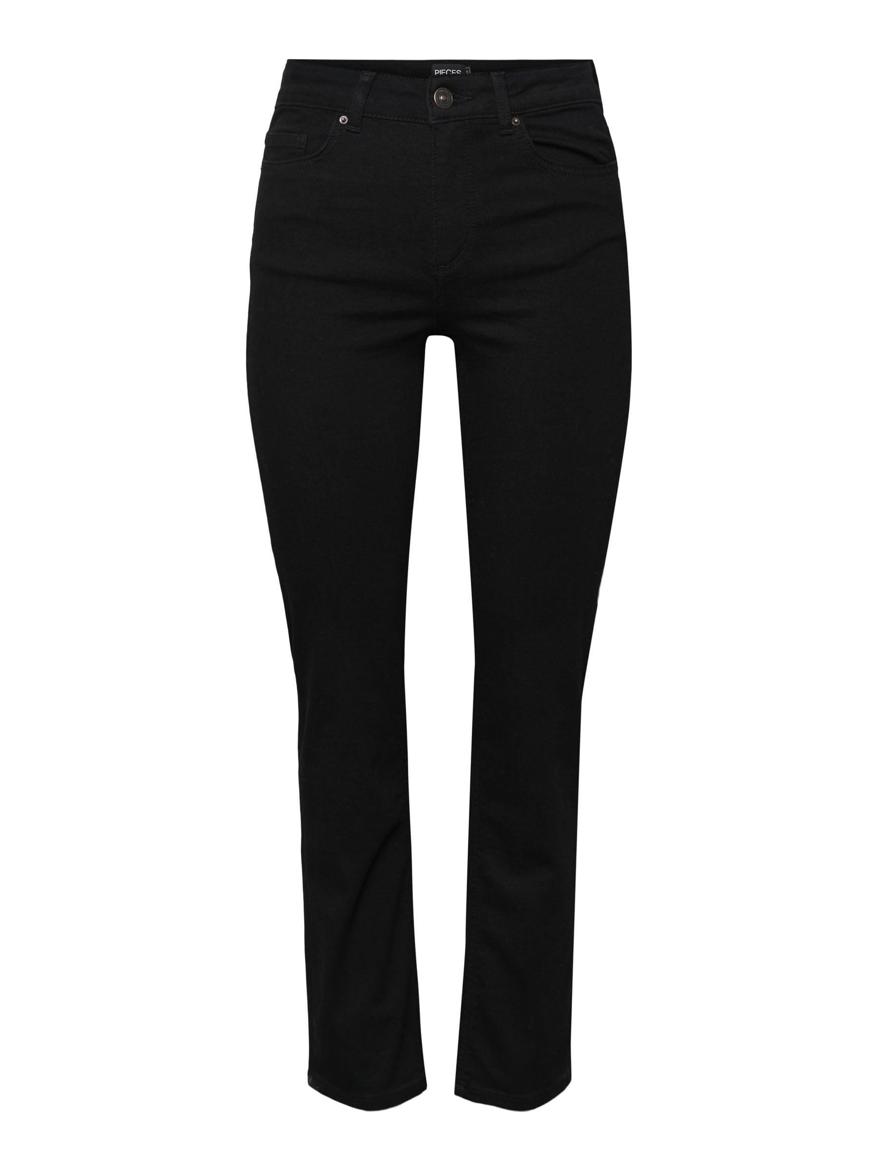 PIECES Pantaloni Donna Denim Nero 30W/30L Uso Quotidiano