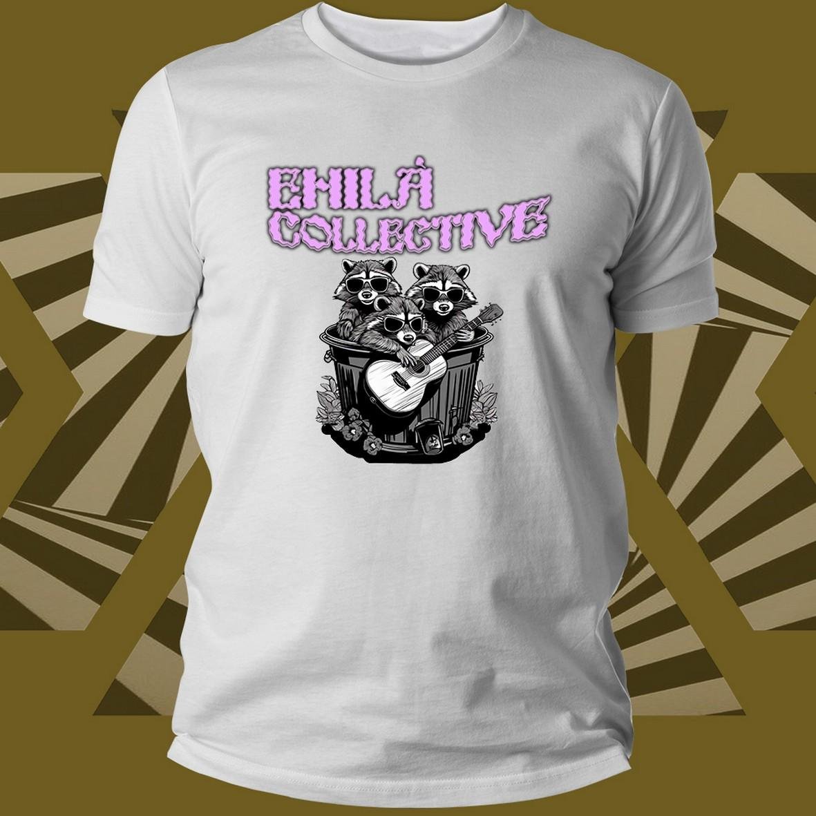 Matrix Ehilà Collective Band t-shirt cotone organico