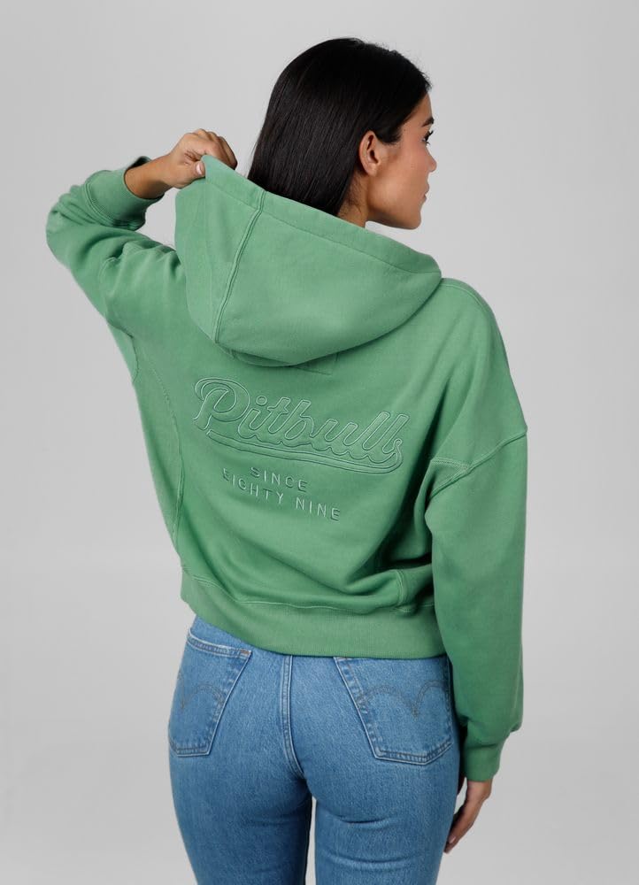 Pitbull Manzanita II felpa donna oversize effetto slavato