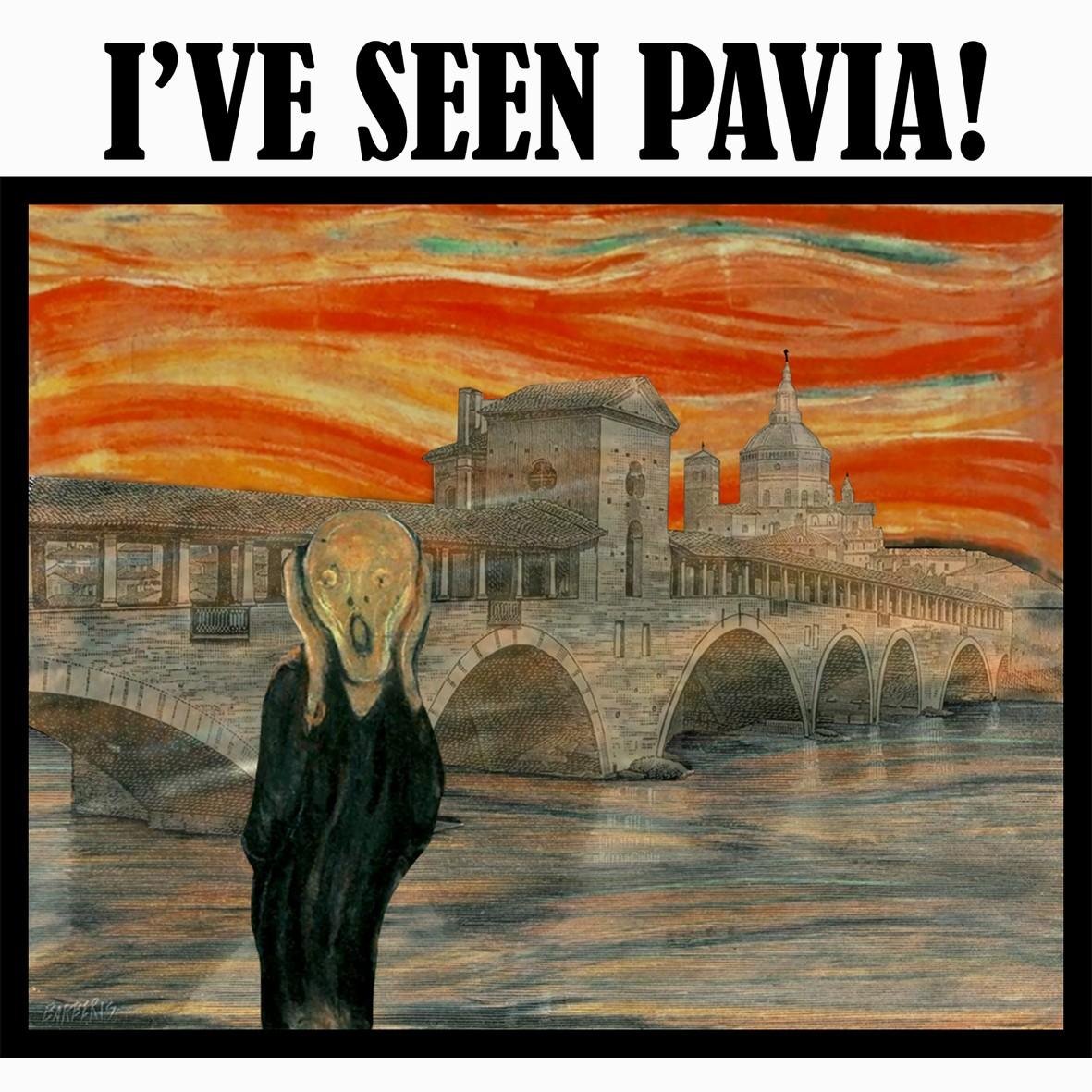 Pavia I've Seen PV-Logo Nero t-shirt nera