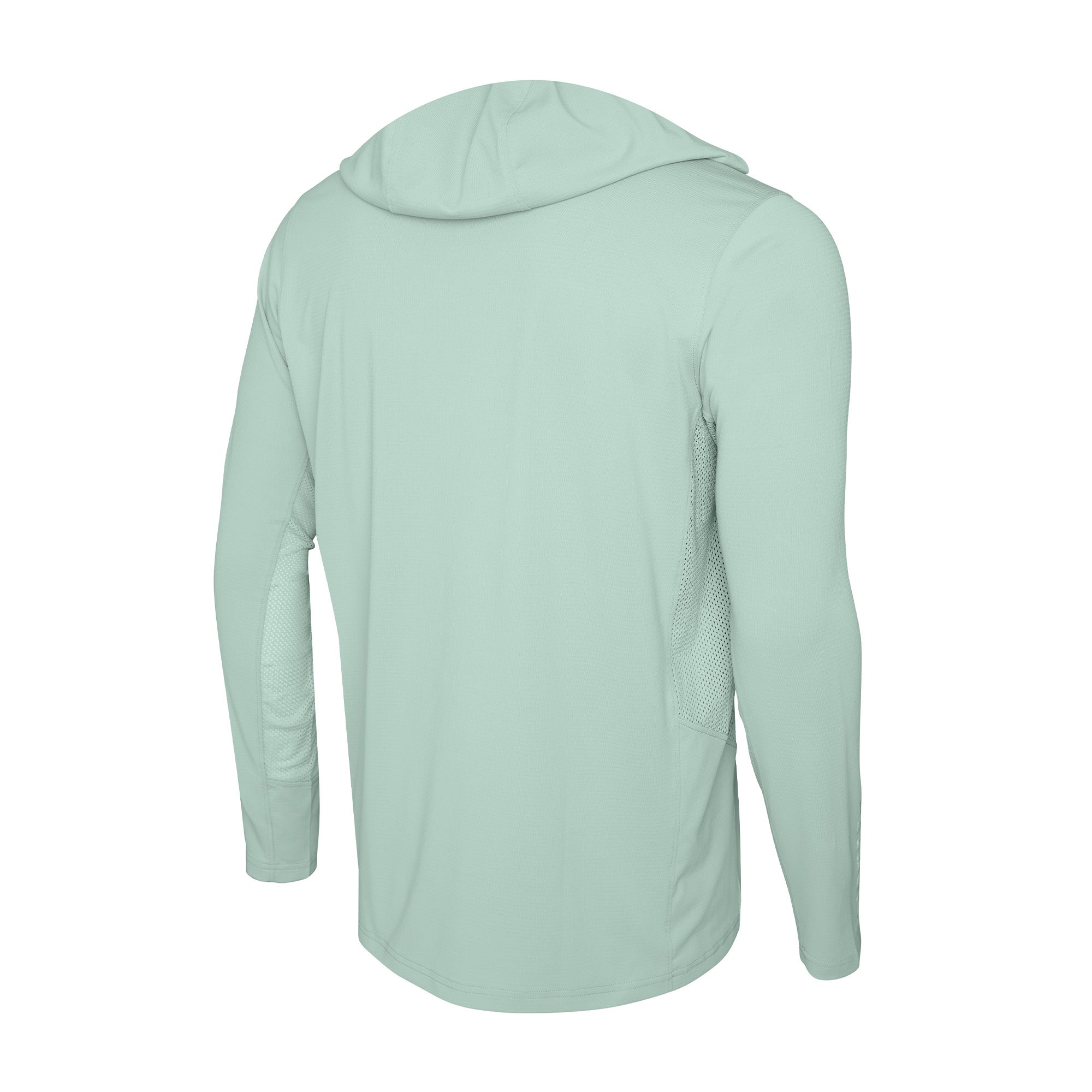 PELAGIC Exo-Tech felpa con cappuccio salvia UPF 50+