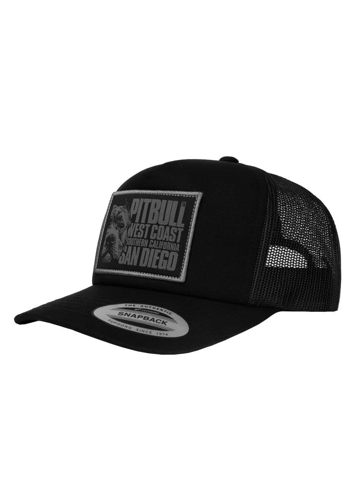 Pitbull West Coast Blood Dog cappellino nero taglia unica snapback
