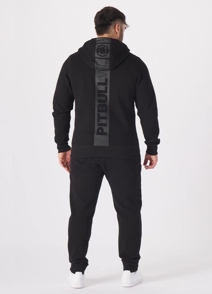 Pit Bull West Coast Hilltop felpa con zip in cotone taglia M