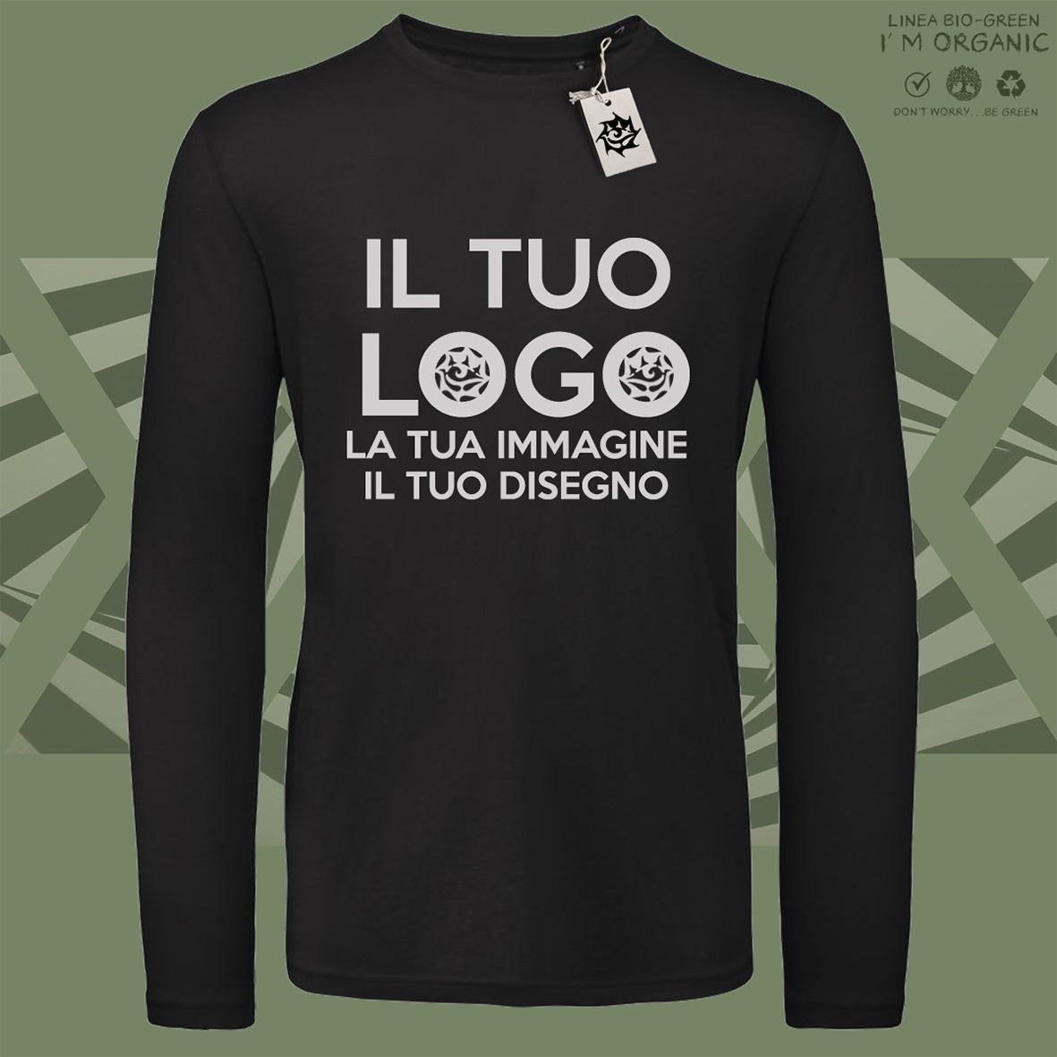 Matrix Music Store T-Shirt Uomo Long Sleeve maglia personalizzabile