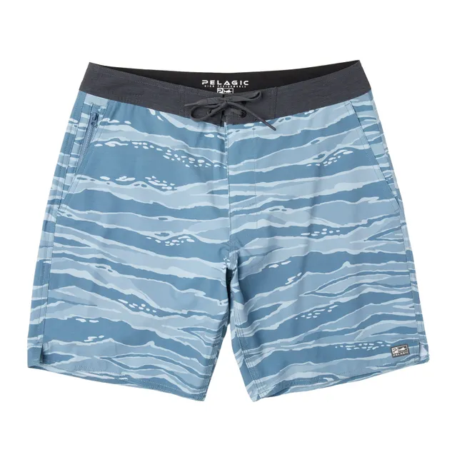 Pelagic Ledge boardshort uomo petrol mimetico