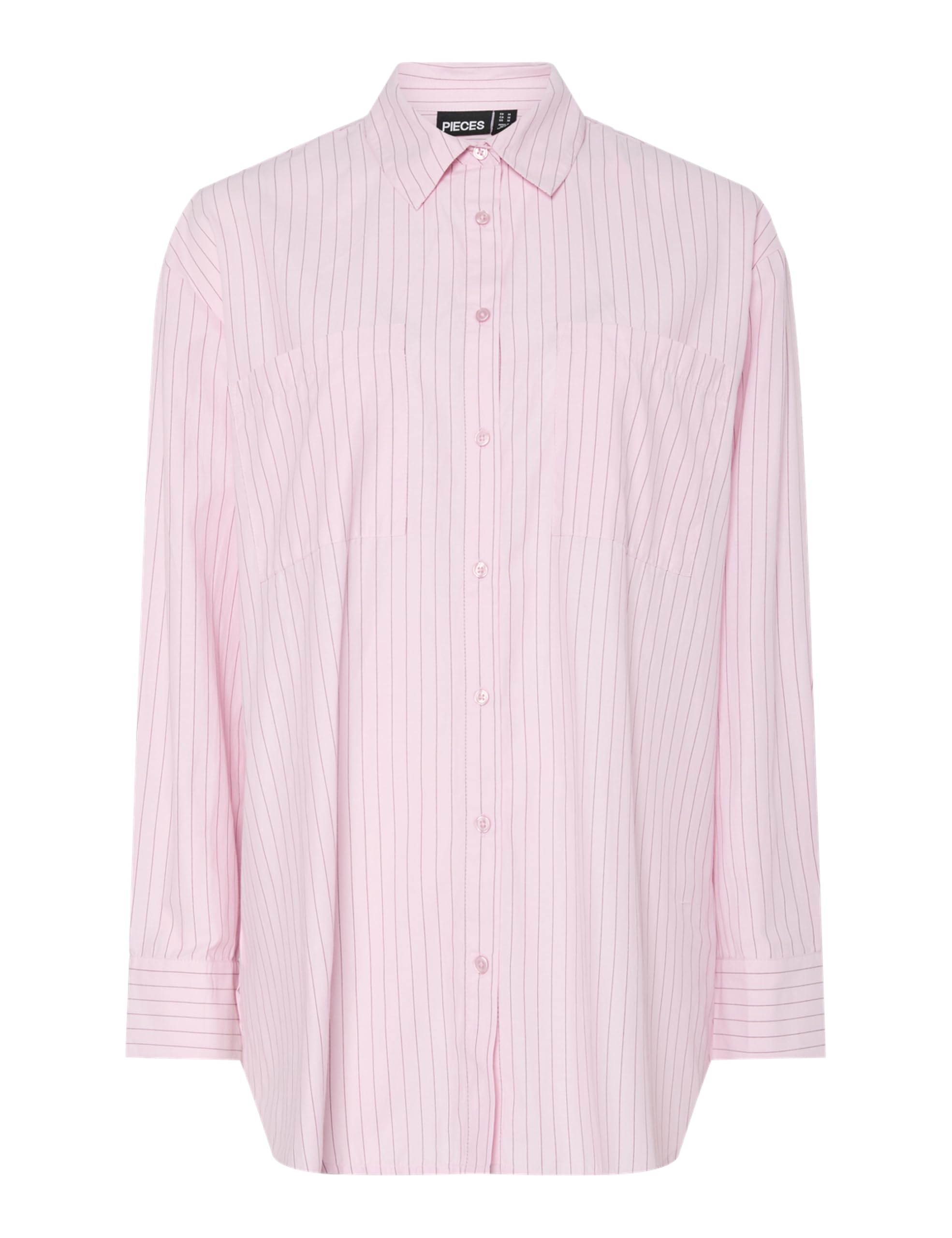PIECES Pcmelia LS camicia rosa Pink-a-boo