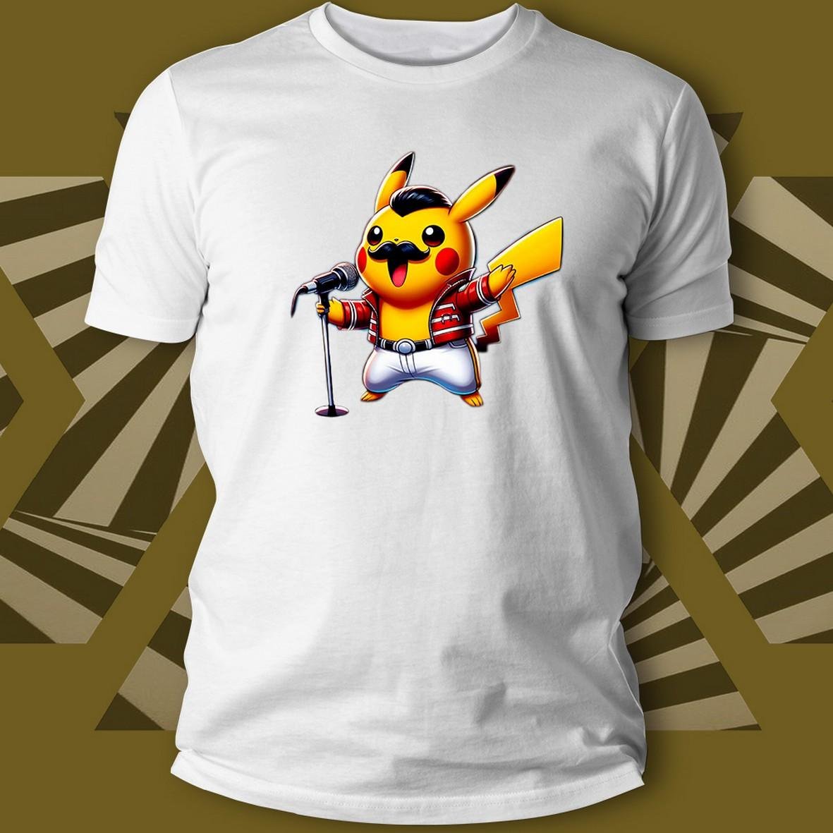 Matrix Tribe-Tee Rex Pika-Freddie t-shirt unisex cotone