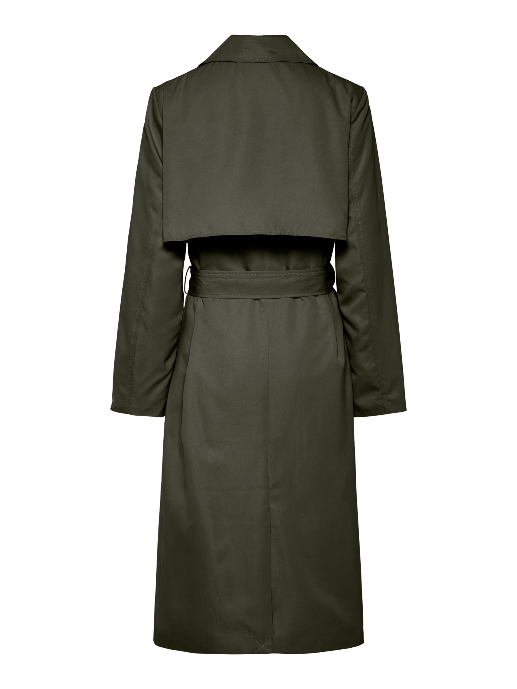 Pieces Pcscarlett trench donna leggero antivento