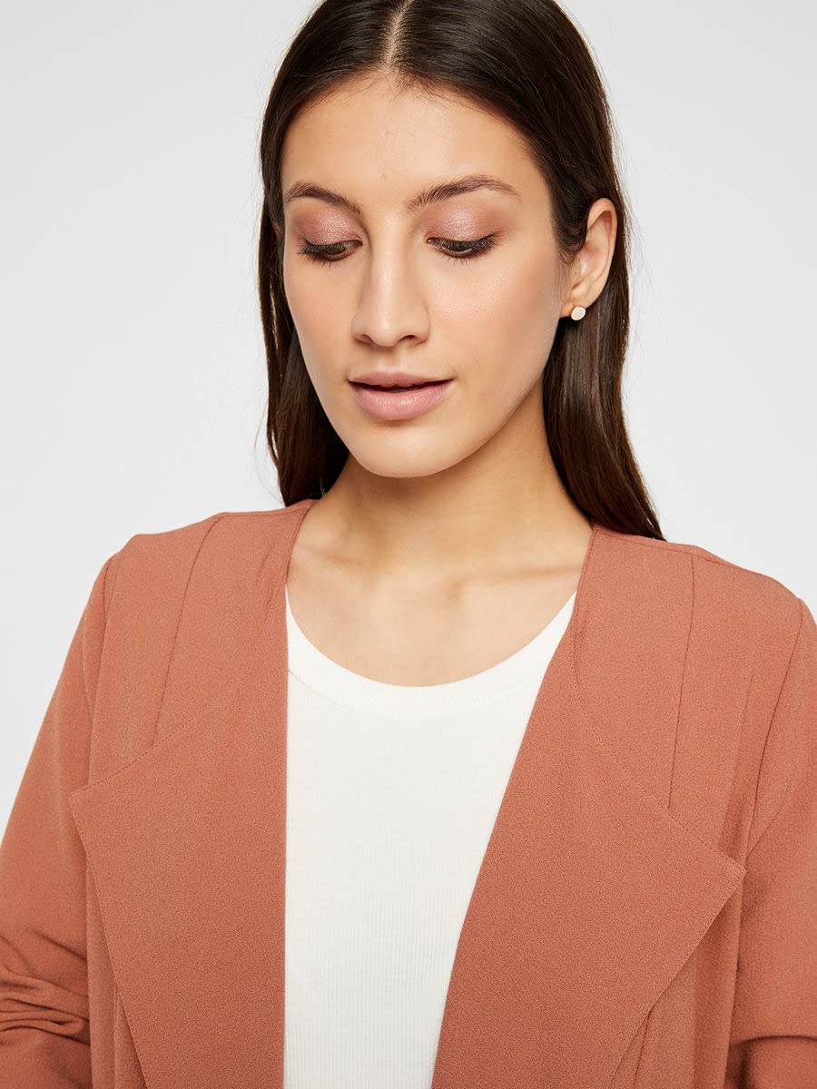 Pieces Pckornelia Coatigan giacca donna marrone XS