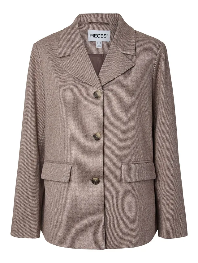Pieces Pcbianca LS Blazer Noos giacca donna S manica lunga
