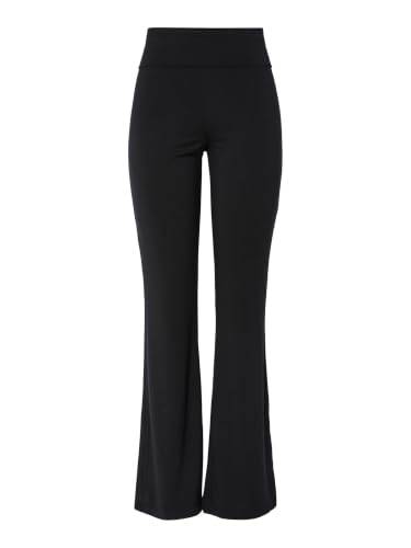 PIECES Pcmaliva Flared Pants Jrs Noos BC pantaloni svasati jersey