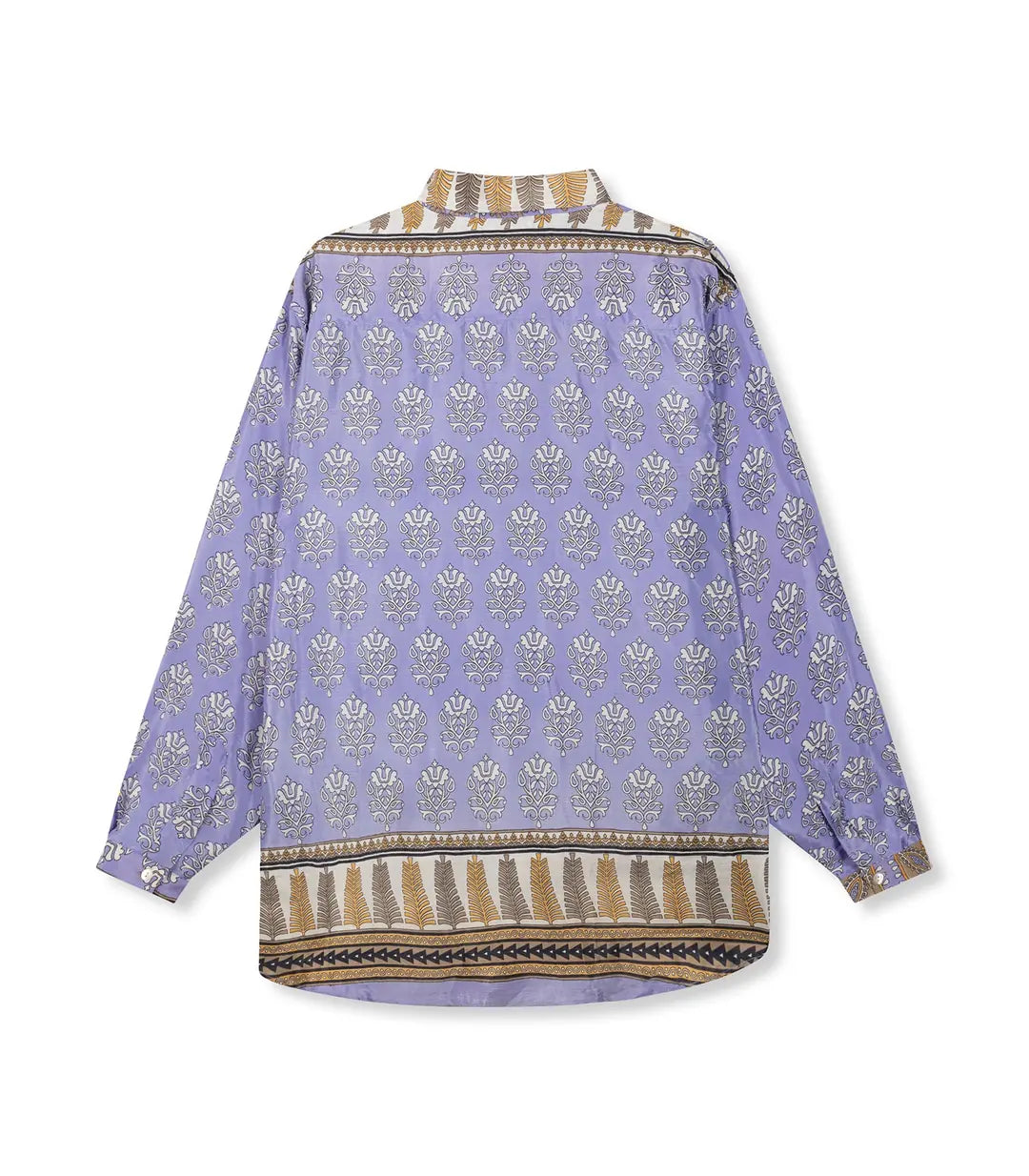 el.residu Sari Evan #39 blusa viola viscosa L/XL